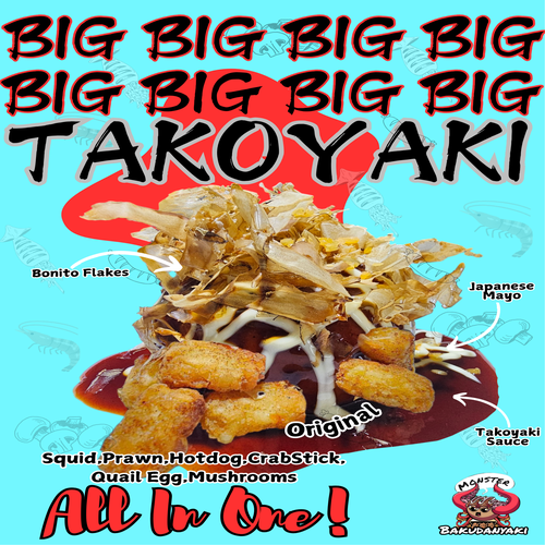 Monster Bakudanyaki (Halal/Muslim Own)